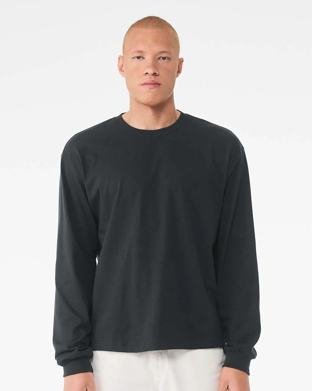 BELLA + CANVAS Adult Unisex 6 oz. Heavyweight Long Sleeve Tee - 3511 - Image 4