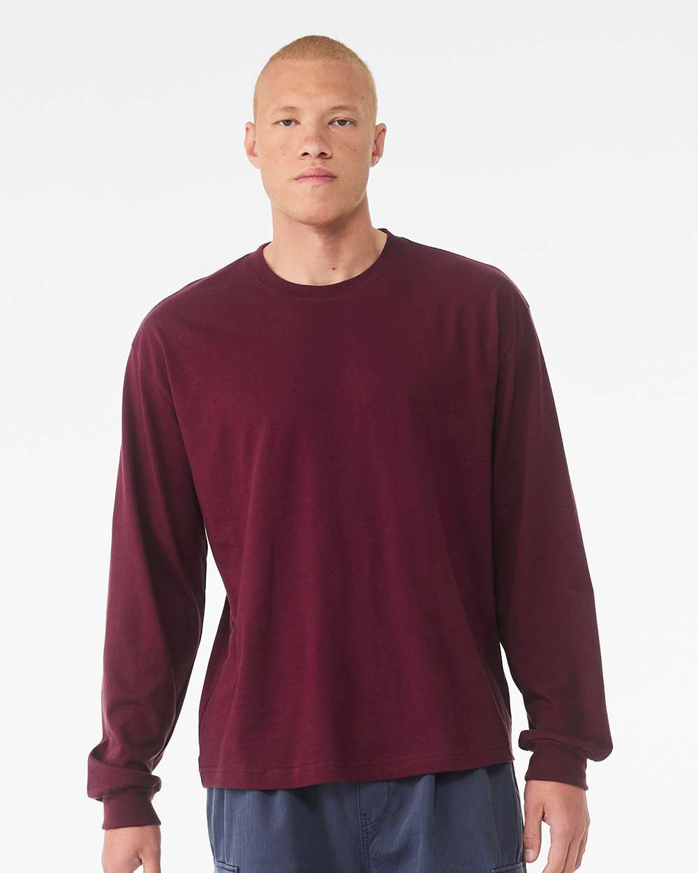 BELLA + CANVAS Adult Unisex 6 oz. Heavyweight Long Sleeve Tee - 3511 - Image 6