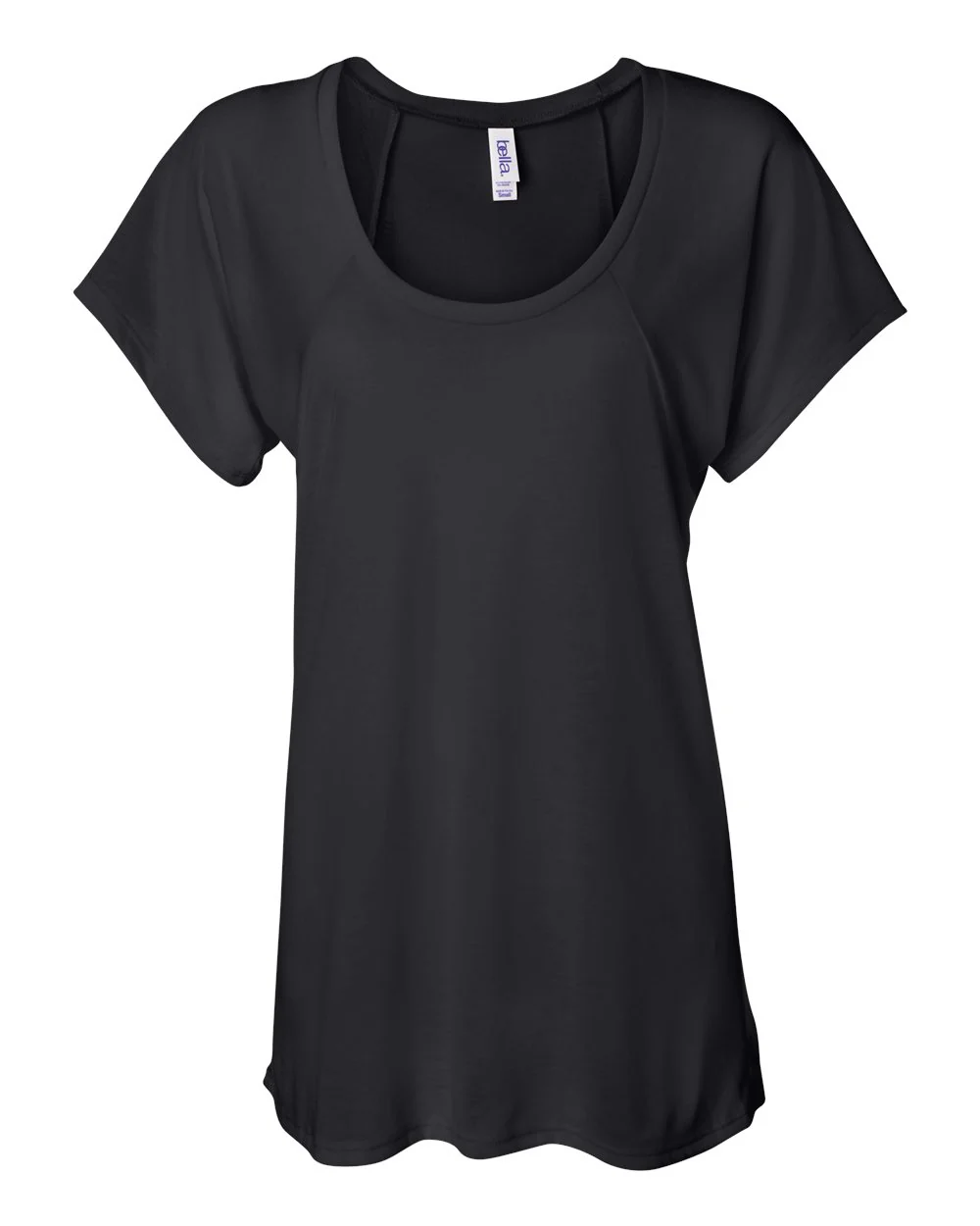 BELLA + CANVAS Women’s Flowy Raglan Tee - Image 2