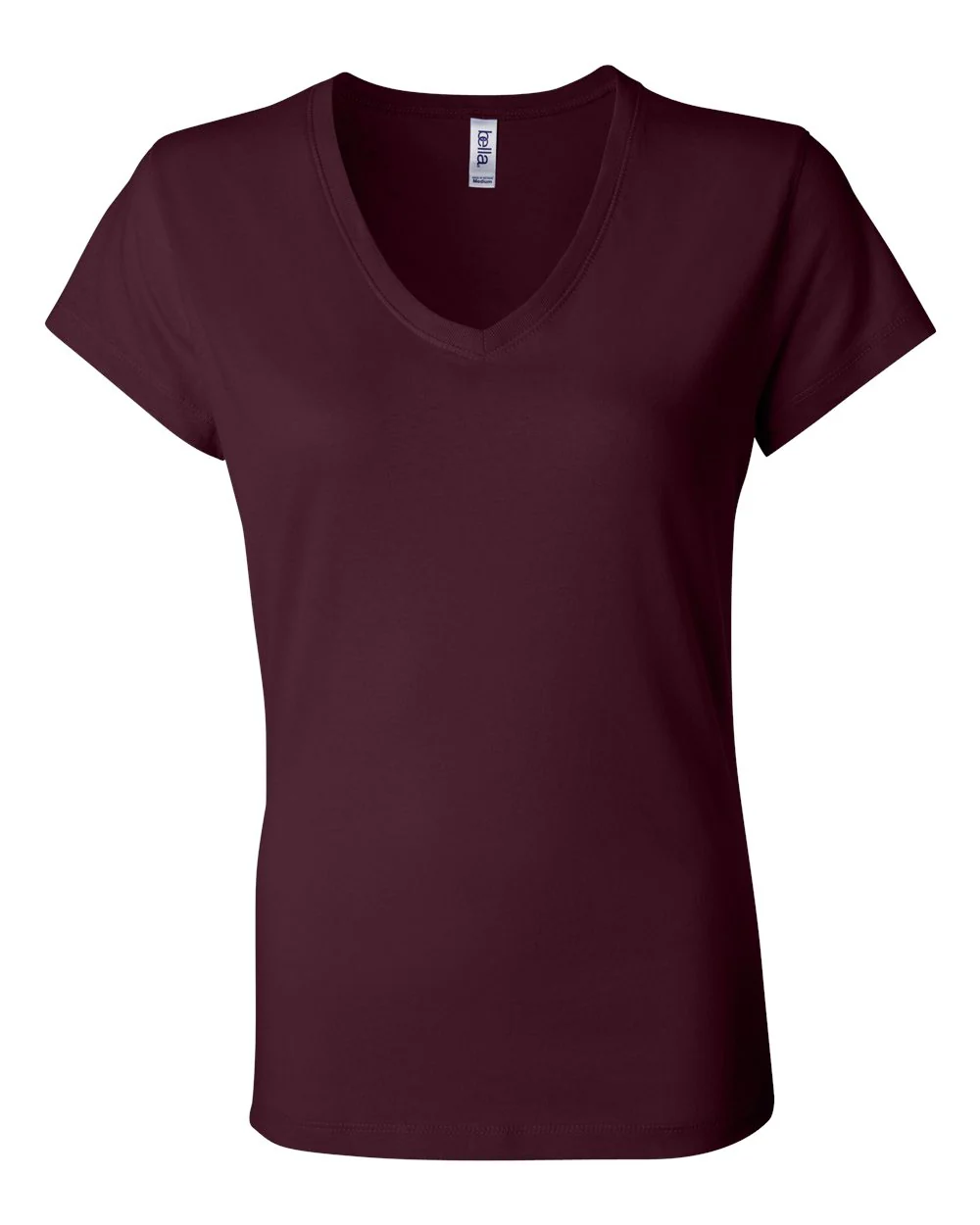 BELLA + CANVAS Women’s Jersey V-Neck Tee - Image 6