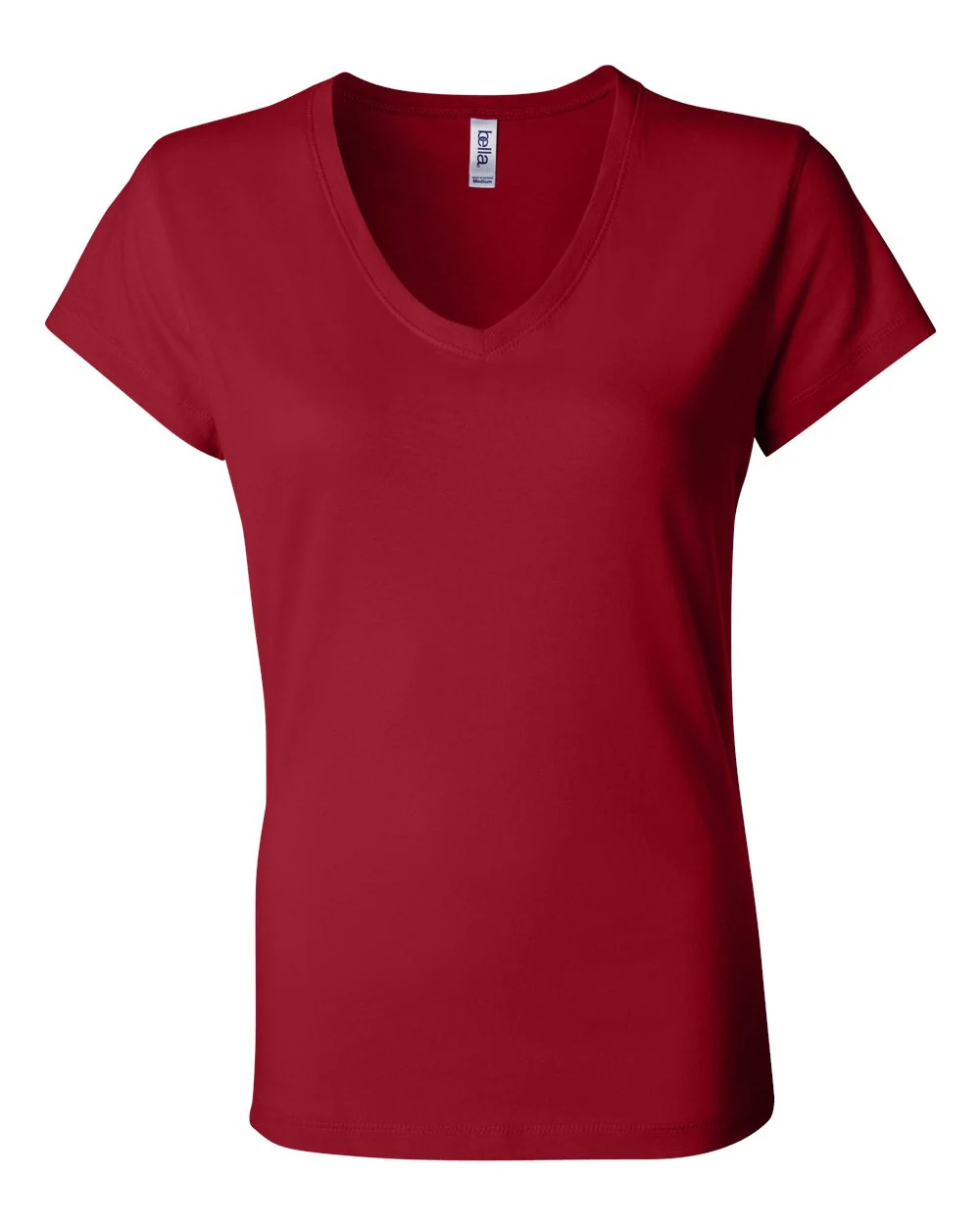 BELLA + CANVAS Women’s Jersey V-Neck Tee - Image 9