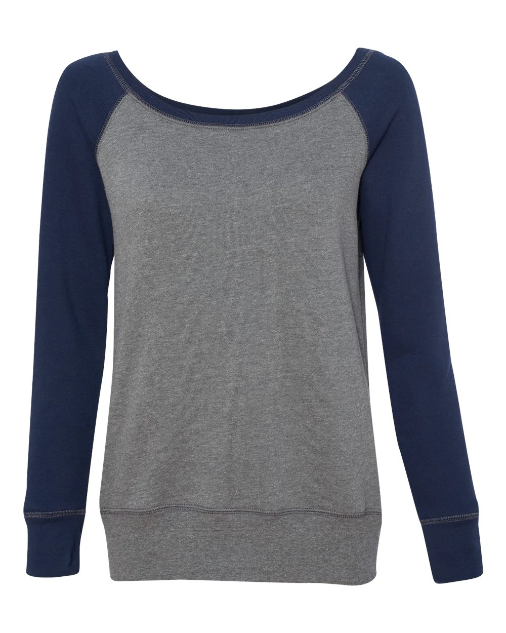 BELLA + CANVAS Women’s Sponge Fleece Wide Neck Sweatshirt - Image 8