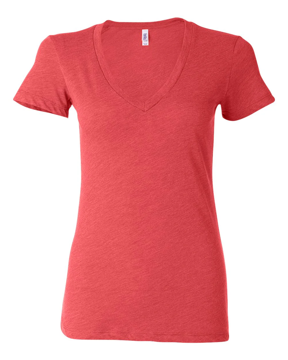BELLA + CANVAS Women’s Triblend Deep V-Neck Tee - Image 5