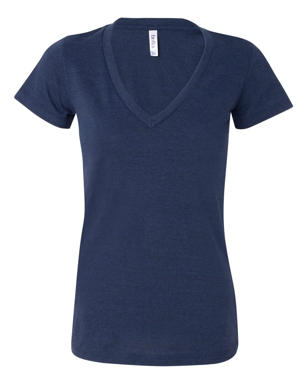 BELLA + CANVAS Women’s Triblend Deep V-Neck Tee - Image 6