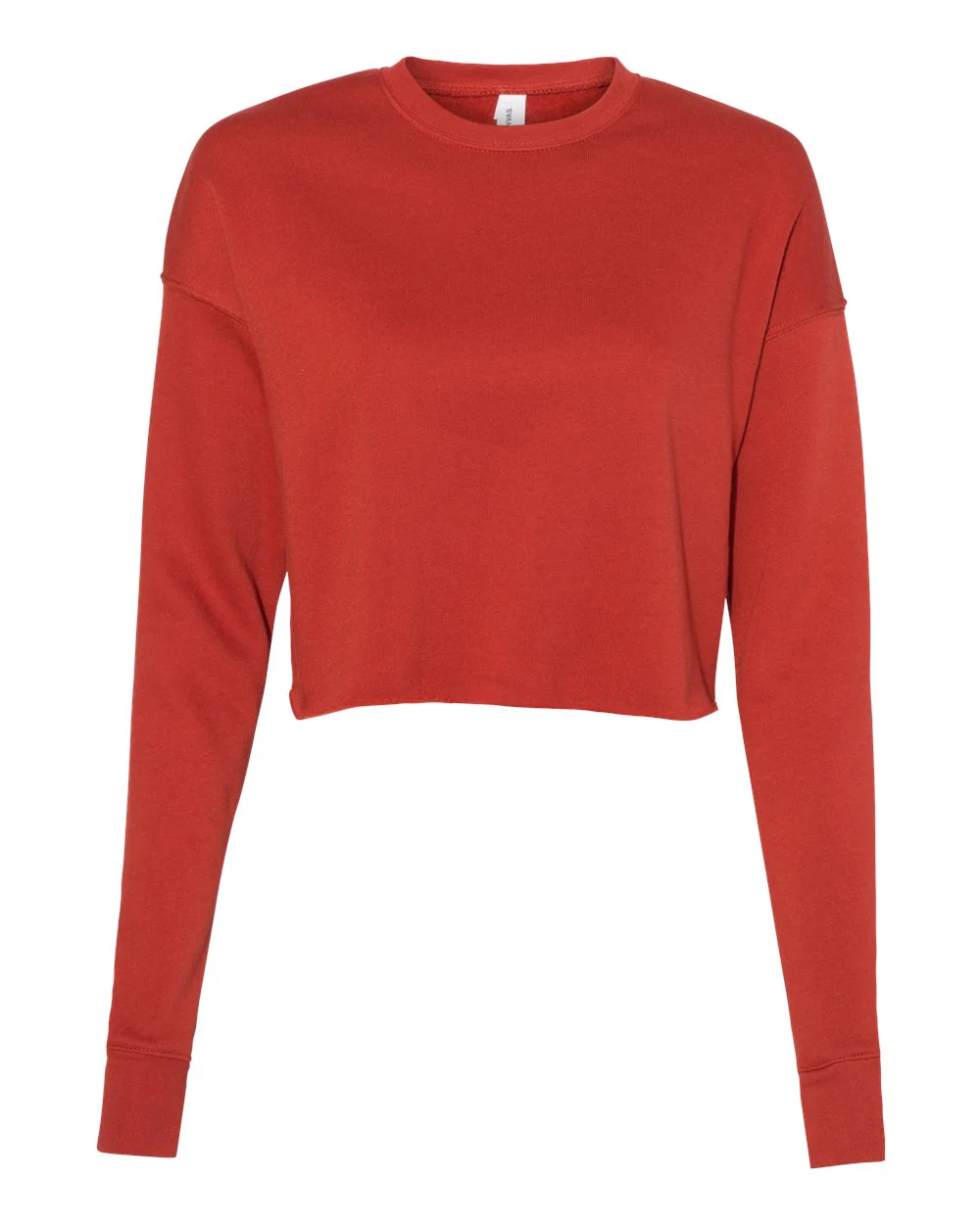 BELLA + CANVAS Women's Crop Crew Fleece - Image 2