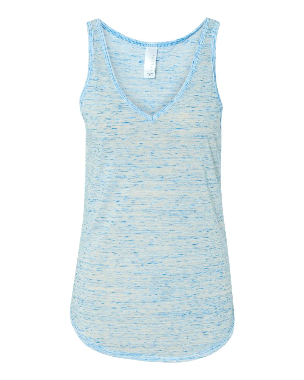 BELLA + CANVAS Women's Flowy V-Neck Tank - Image 4