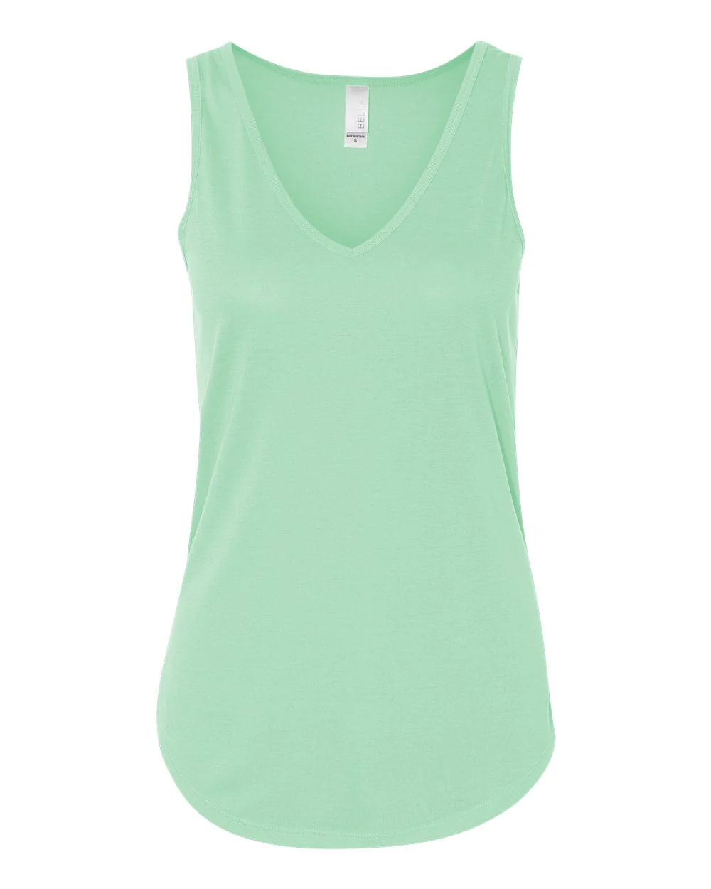 BELLA + CANVAS Women's Flowy V-Neck Tank - Image 7