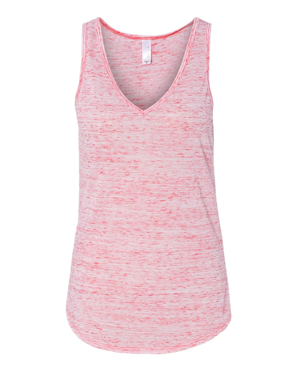 BELLA + CANVAS Women's Flowy V-Neck Tank - Image 9