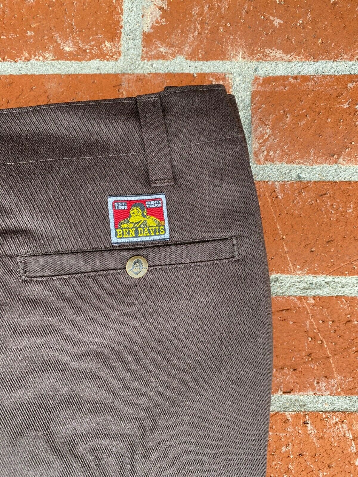 Ben Davis Original Ben's Work Pant - Brown (697) - Image 4