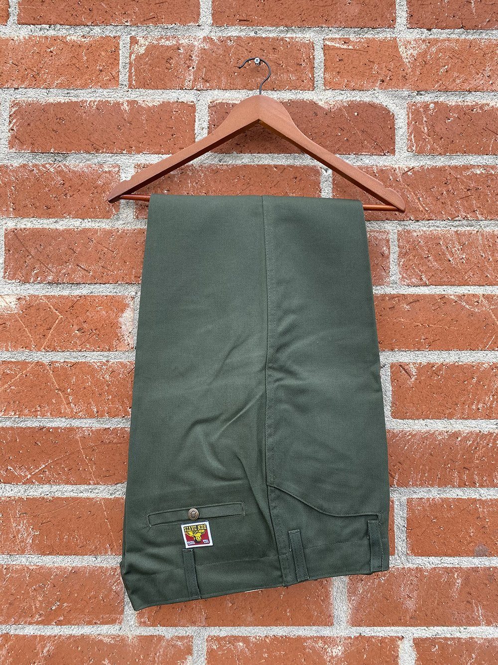 Ben Davis Original Ben's Work Pant - Olive (625) - Image 3