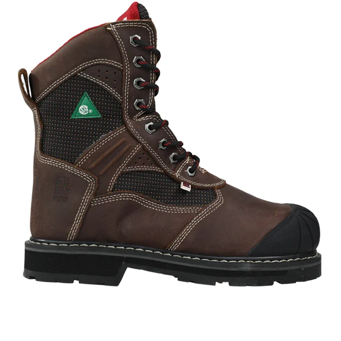 Big Bill BIG BOSS 8" Steel Toe Work Boots - BB4014 - Image 3