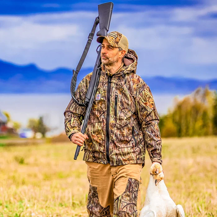 Big Bill Camo Water Repellent Jacket - Cattail camo -JKTCAM - Image 3