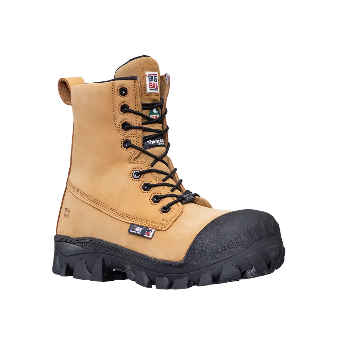 Big Bill Traction 4X4 Waterproof 8" Metal Free Work Boots - Image 4
