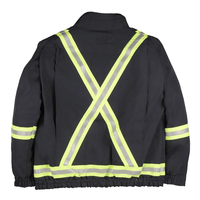 Big Bill High Visibility Jacket with Reflective Tape -L495US9 - Image 2