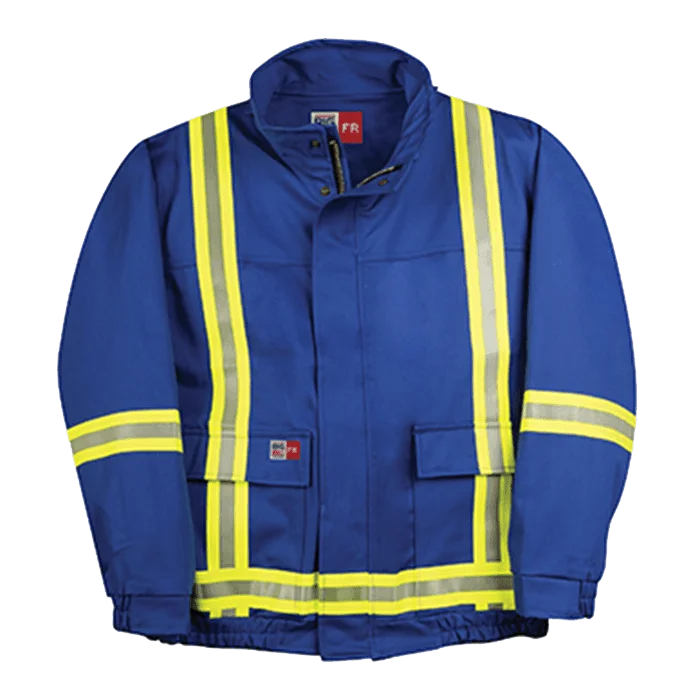 Big Bill High Visibility Jacket with Reflective Tape -L495US9 - Image 3