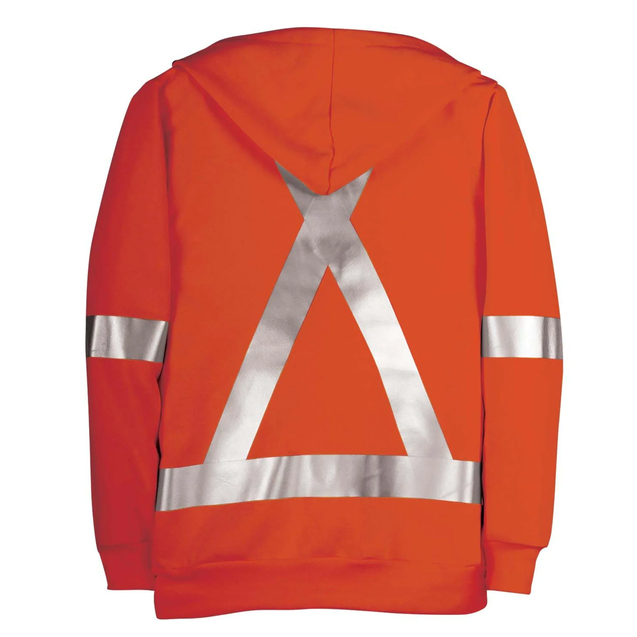 Big Bill Flame Resistant Zip-Front Sweatshirt with Detachable Hood and Reflective Material -RT27IT14 - Image 2