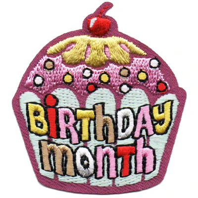 Birthday Month Patch