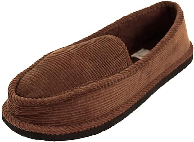 Bright Men's Comfort Casual Corduroy House Shoes Slippers - Image 3