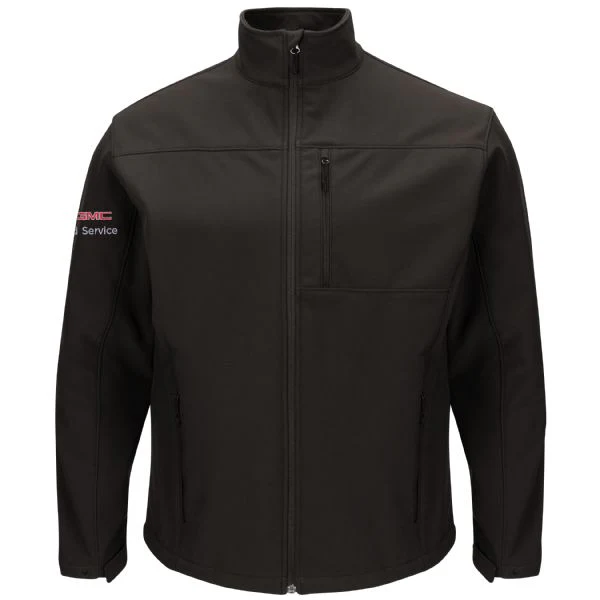 Buick GMC Men's Deluxe Soft Shell Jacket - Black - 3181BK
