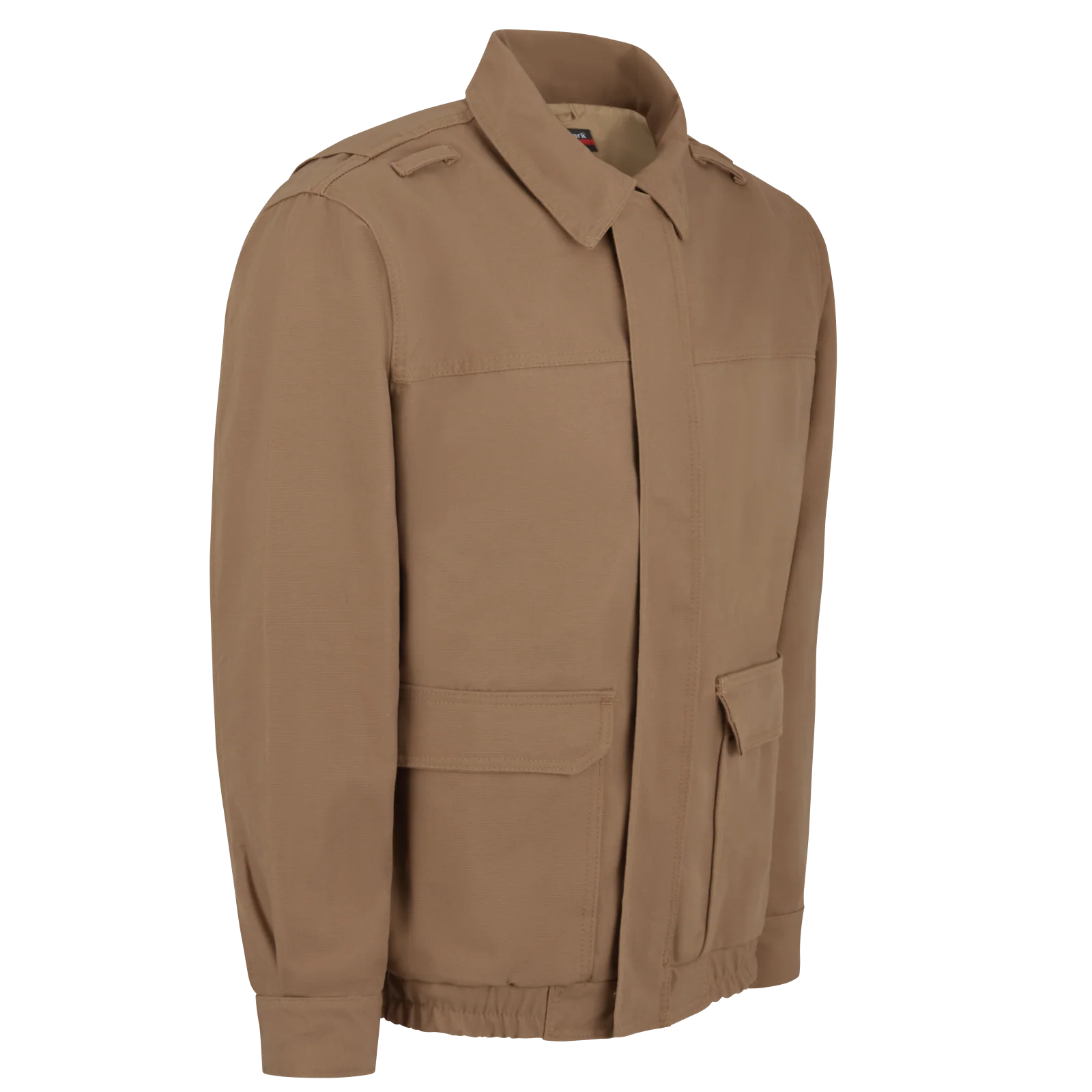 Bulwark Men's Brown Duck Lined Bomber Jacket - JLB6BD - Image 3