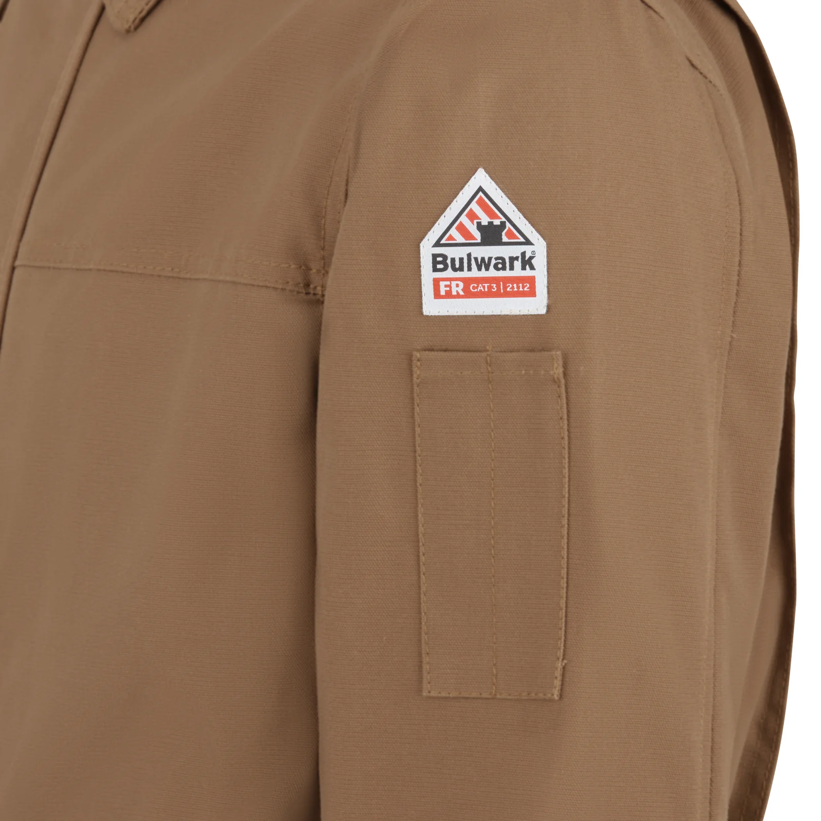 Bulwark Men's Brown Duck Lined Bomber Jacket - JLB6BD - Image 6