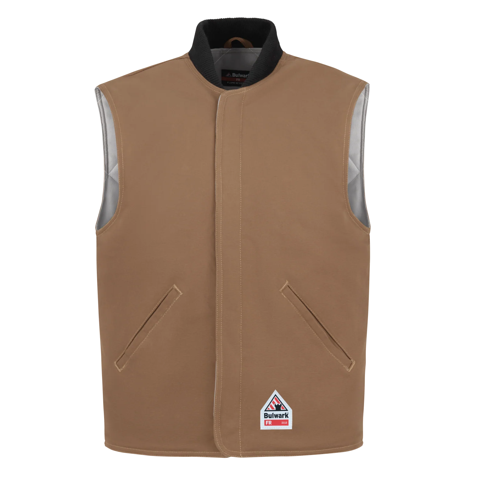 Bulwark Men's Brown Duck Vest Jacket Liner -  LLS8BD