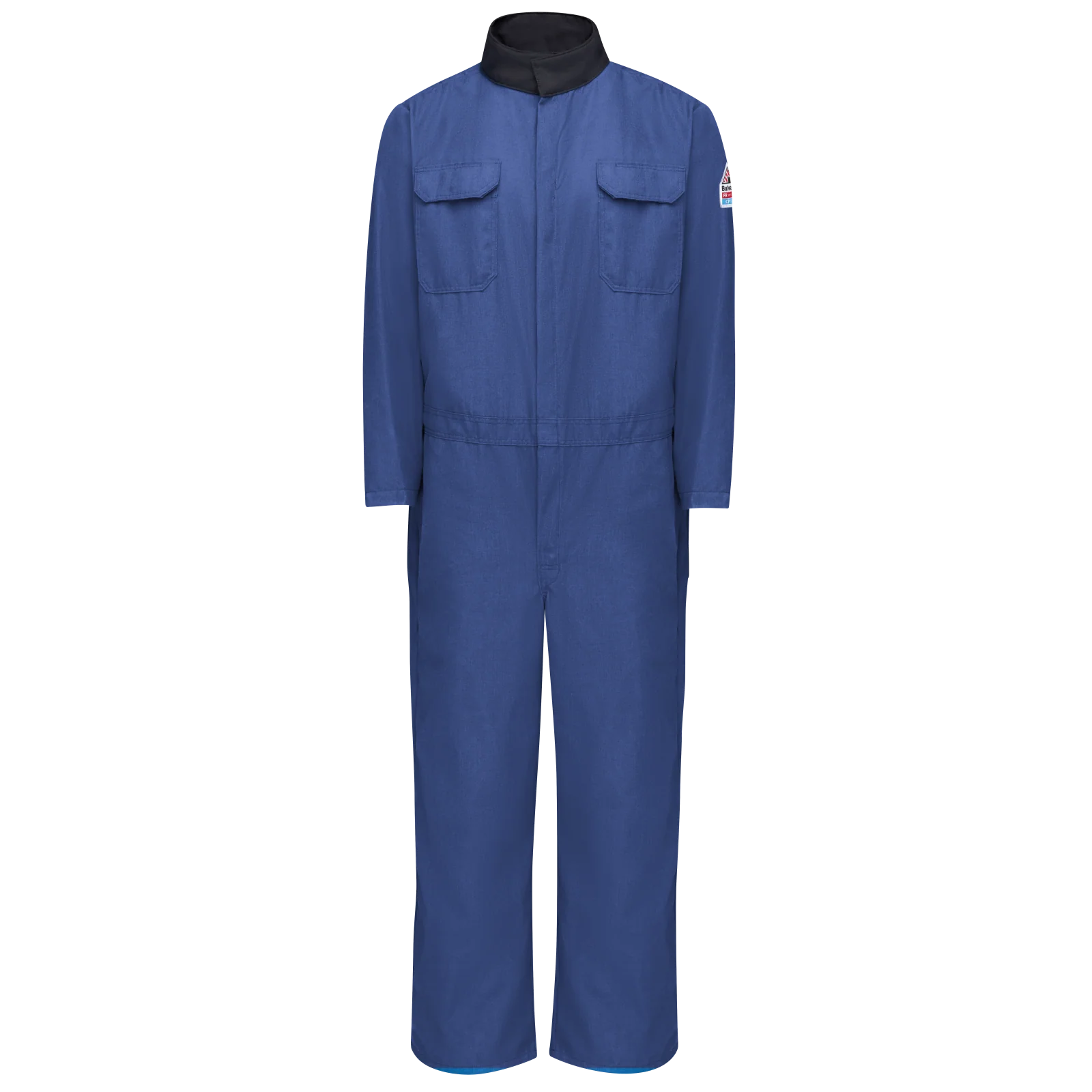 Bulwark Men's Flame-Resistant / Chemical Splash Protection Coverall - Royal Blue