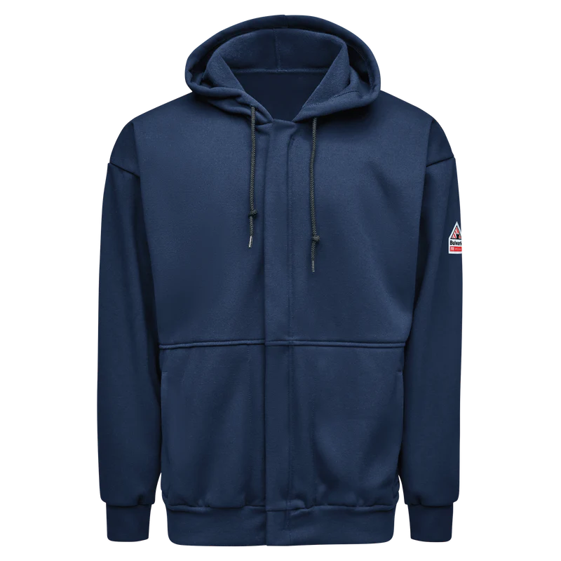 Bulwark Men's Full Zip Hooded Fleece - SMZ8NV