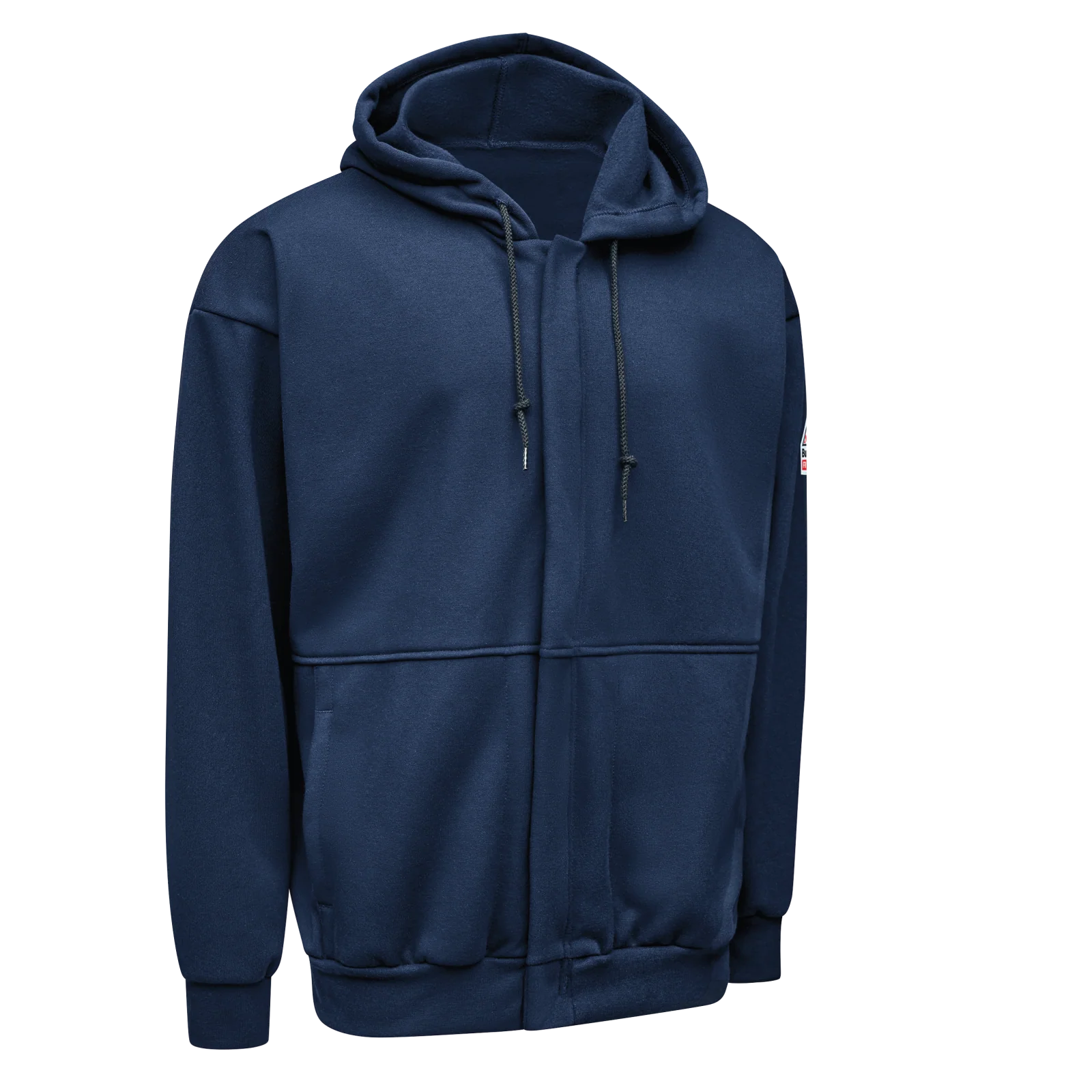 Bulwark Men's Full Zip Hooded Fleece - SMZ8NV - Image 3