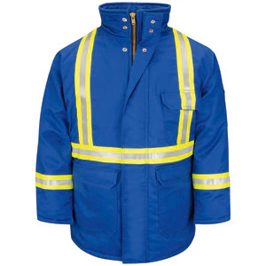 Bulwark Men's Heavyweight EXCEL FR® ComforTouch® Parka with CSA Compliant Reflective Striping - JLPC - Image 5