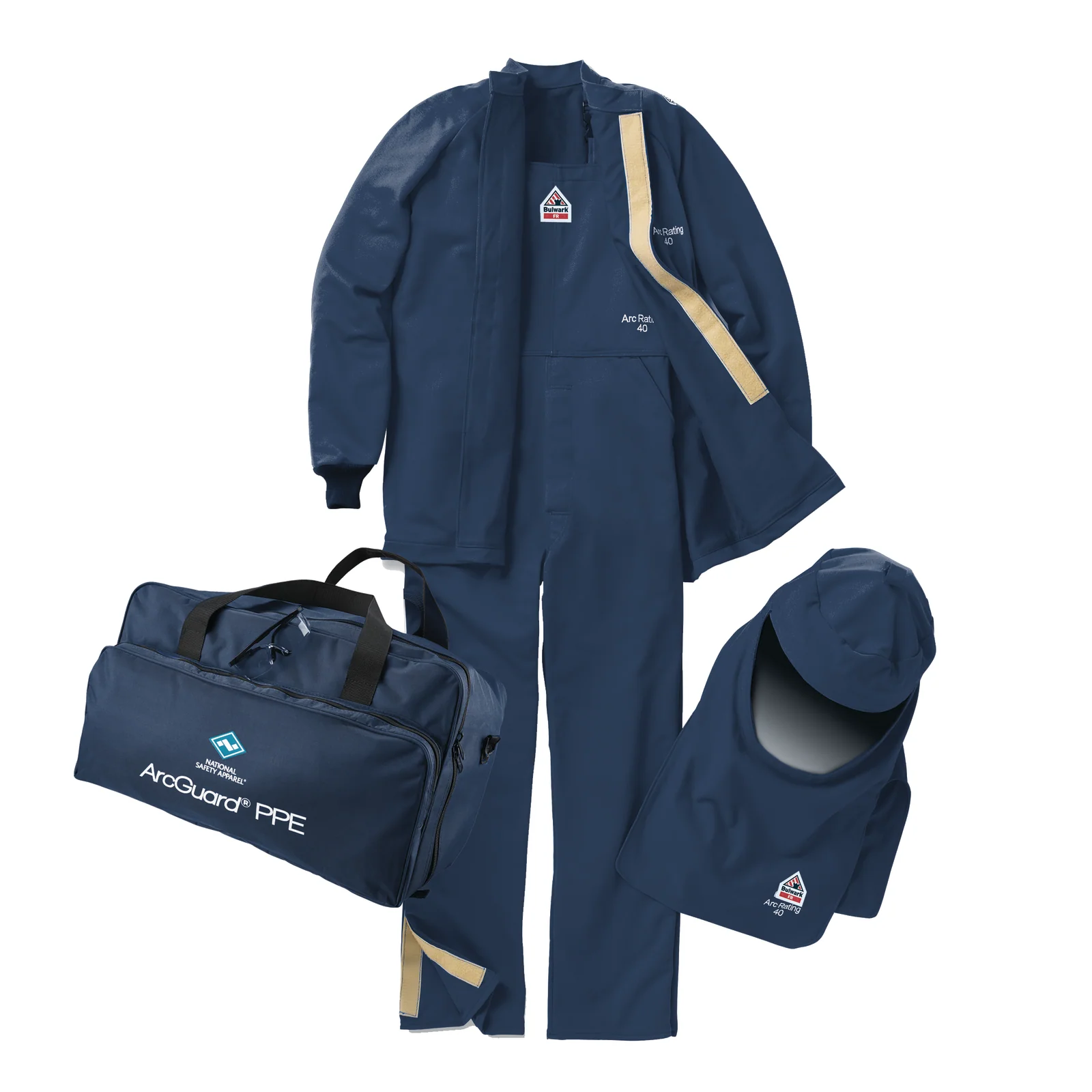 Bulwark Men's Heavyweight FR 40 cal/cm Short Coat - CLC4NVB - Image 3