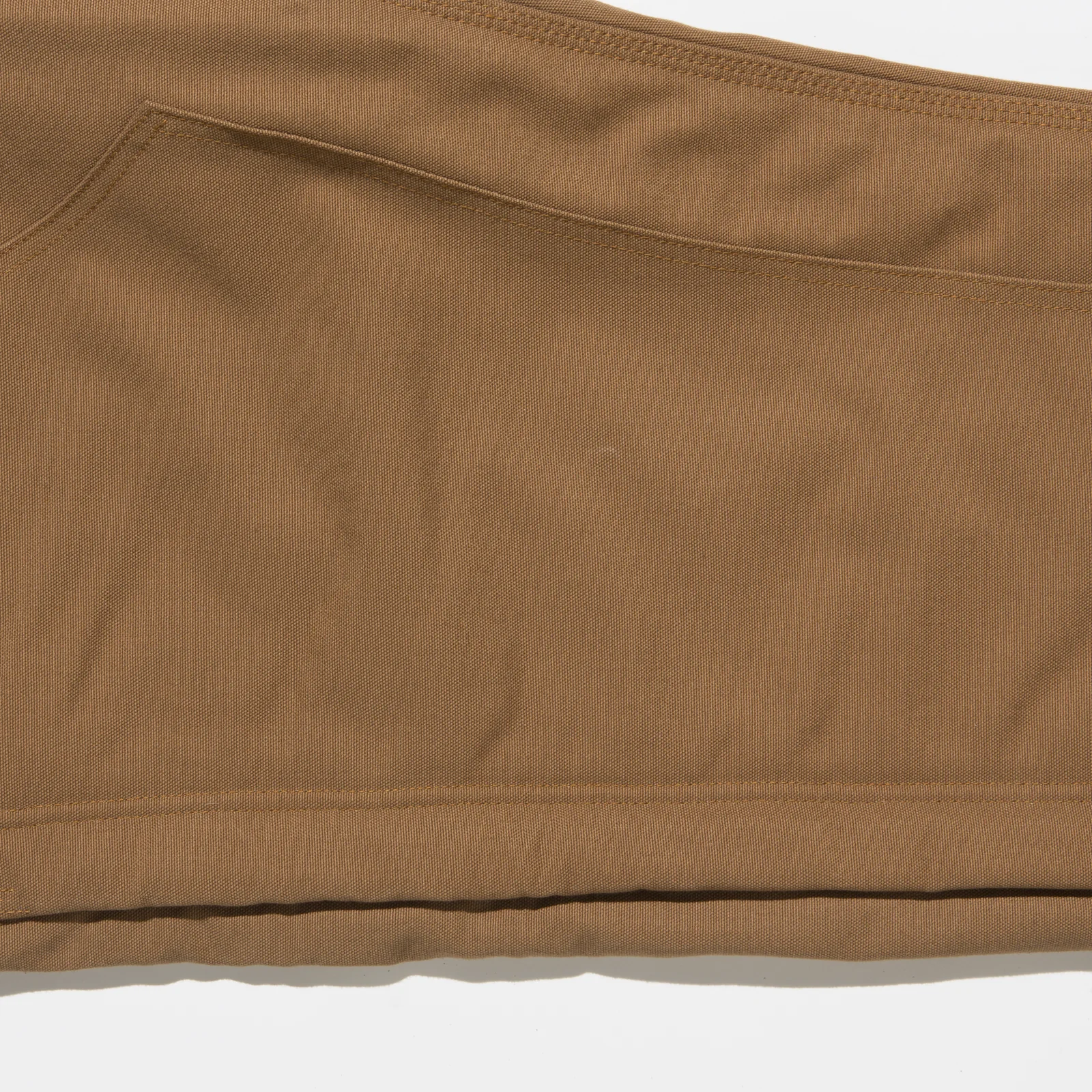 Bulwark Men's Heavyweight FR Insulated Brown Duck Bib Overall with Knee Zip - BLN6 - Image 6