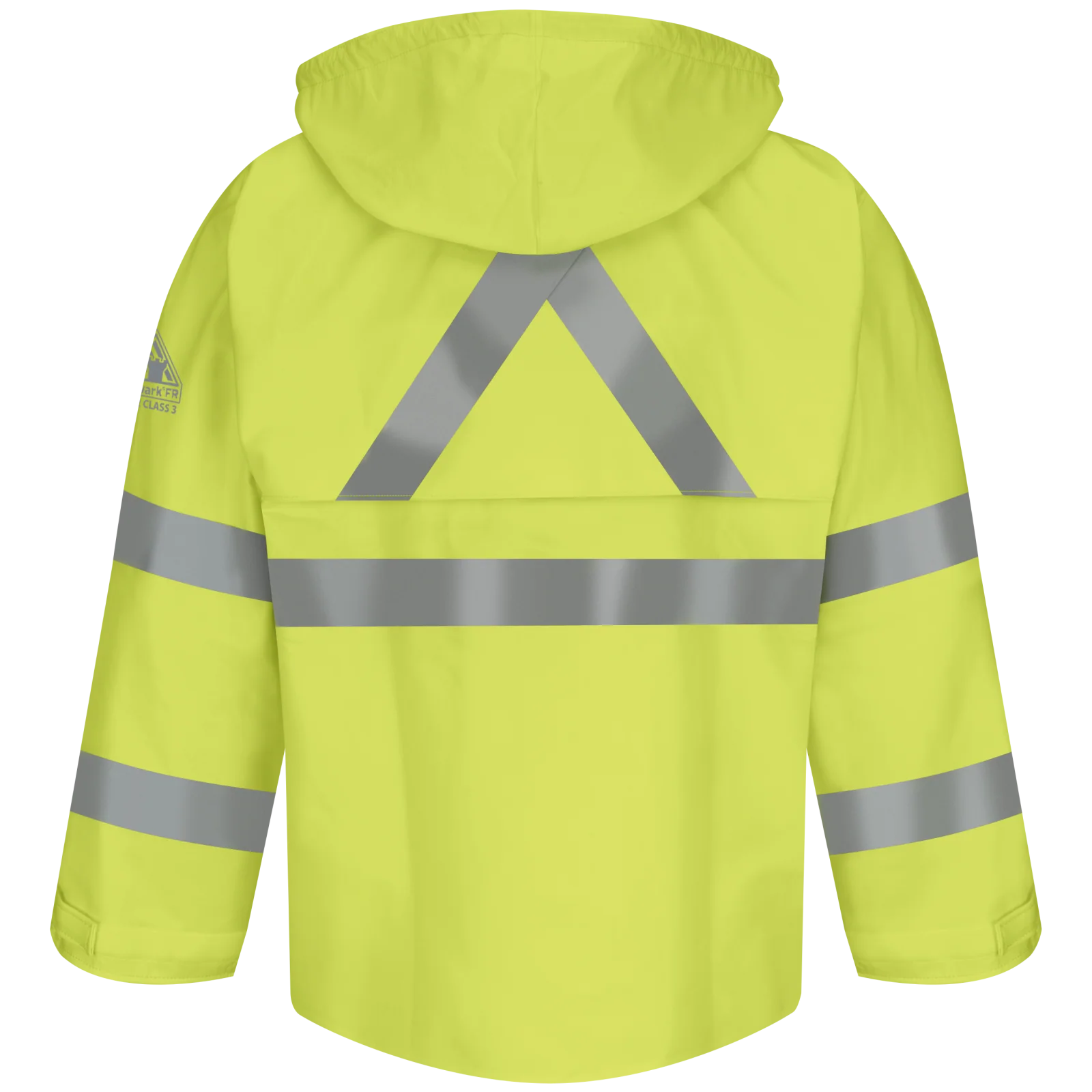 Bulwark Men's Hi-Visibility Flame-Resistant Rain Jacket - JXN4 - Image 2
