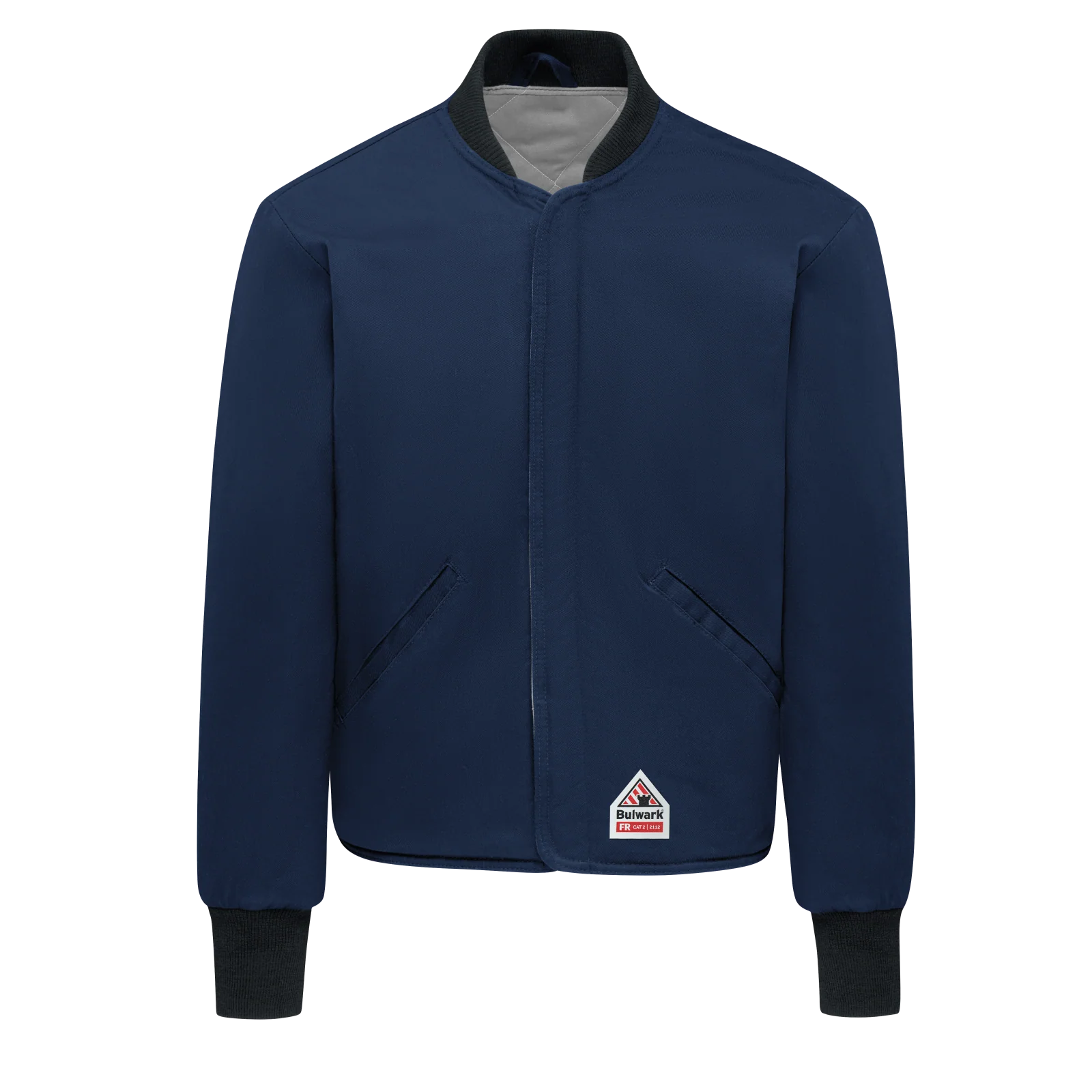 Bulwark Men's Lightweight FR Sleeved Jacket Liner - LLL8NV