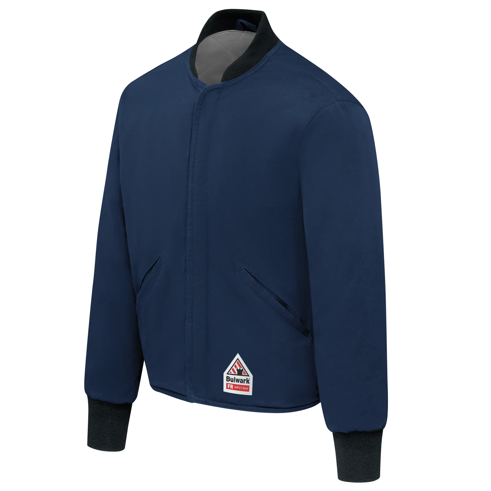 Bulwark Men's Lightweight FR Sleeved Jacket Liner - LLL8NV - Image 4