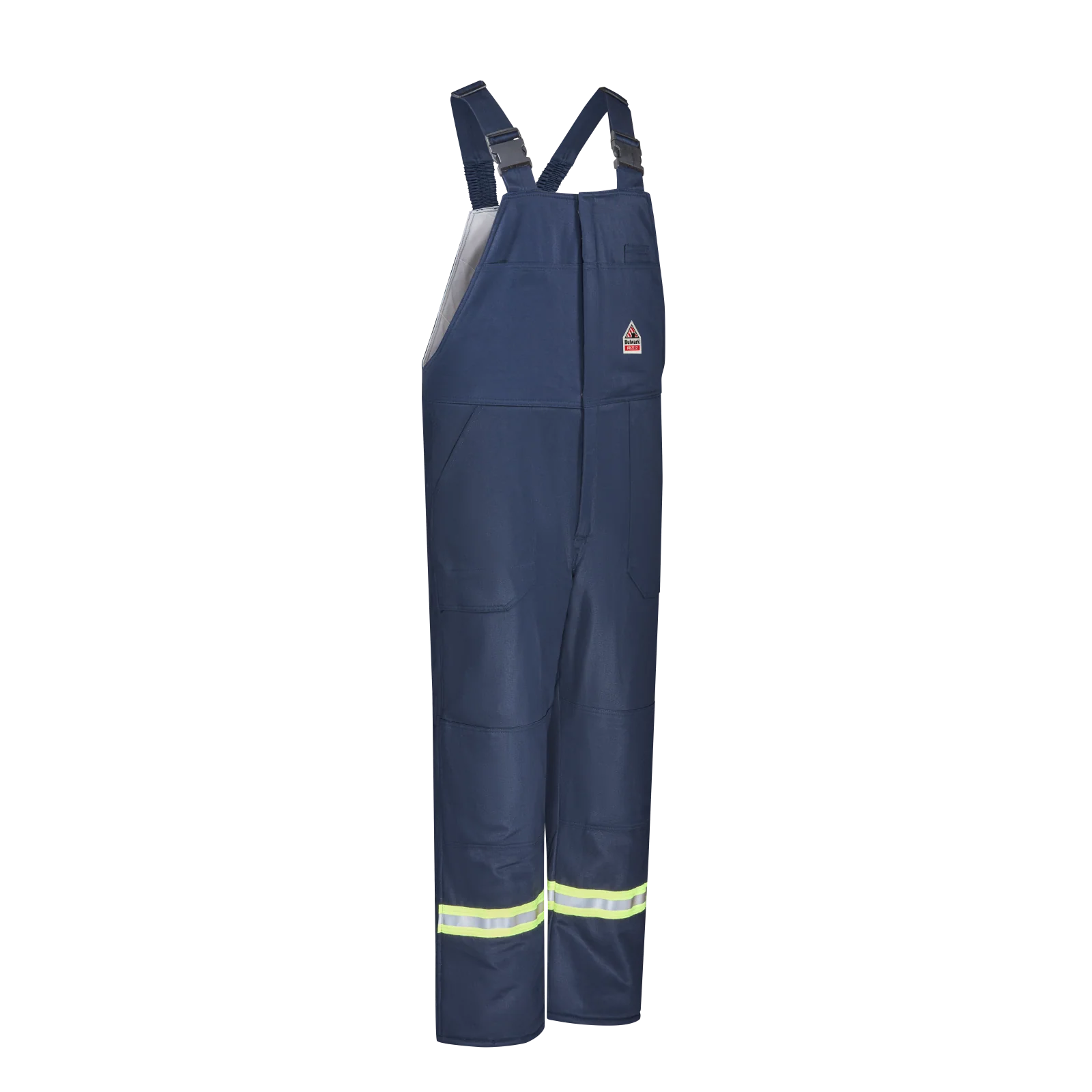Bulwark Men's Midweight Excel FR Deluxe Insulated Bib Overall with Reflective Trim - BLCT - Image 3