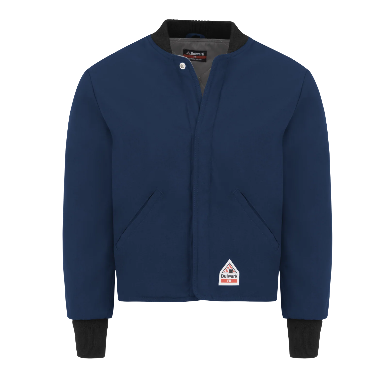 Bulwark Men's Midweight Nomex® FR Sleeved Jacked Liner - LNL8NV - Image 2