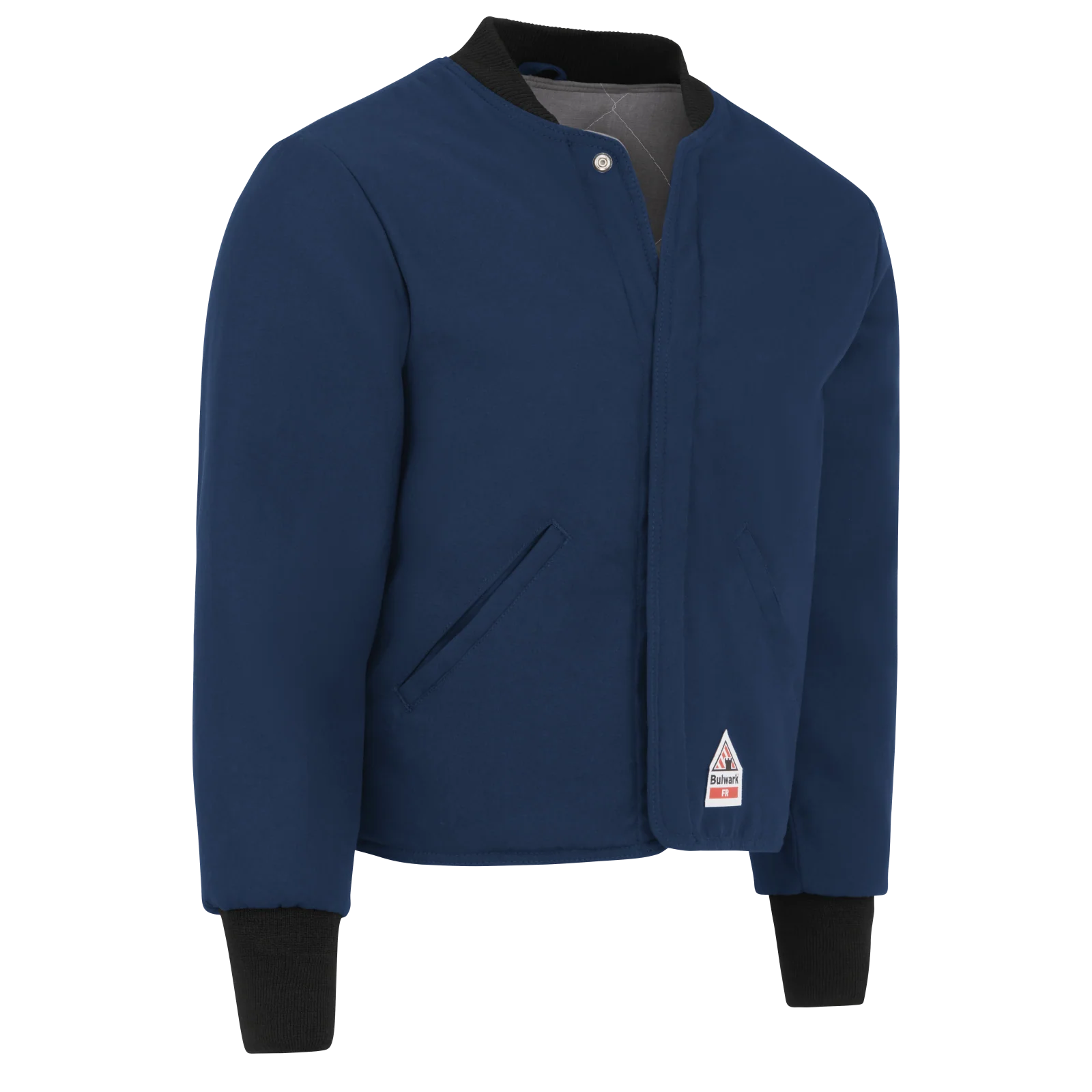 Bulwark Men's Midweight Nomex® FR Sleeved Jacked Liner - LNL8NV - Image 4