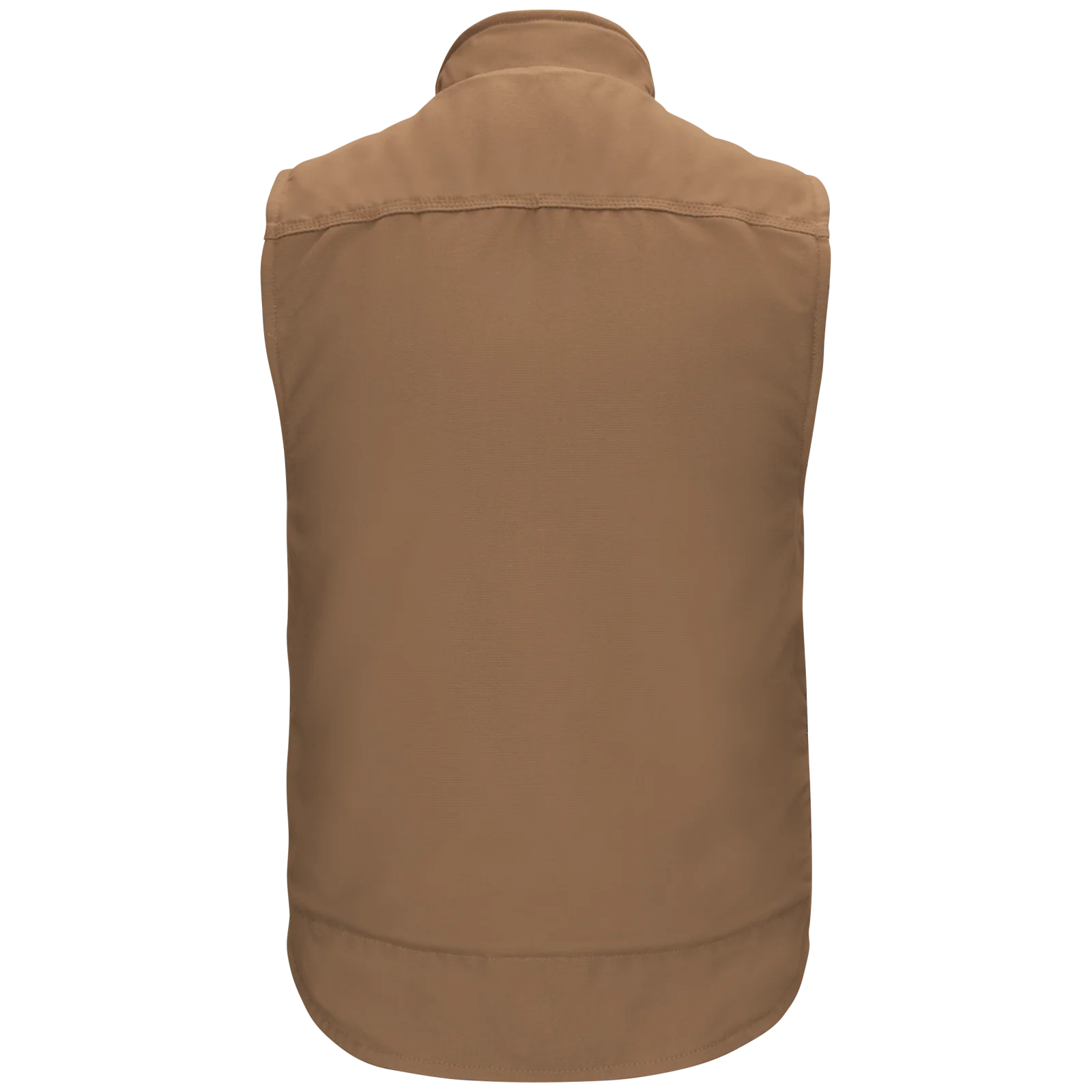 Bulwark Men's Sherpa Lined Brown Duck Vest - VLS2 - Image 2
