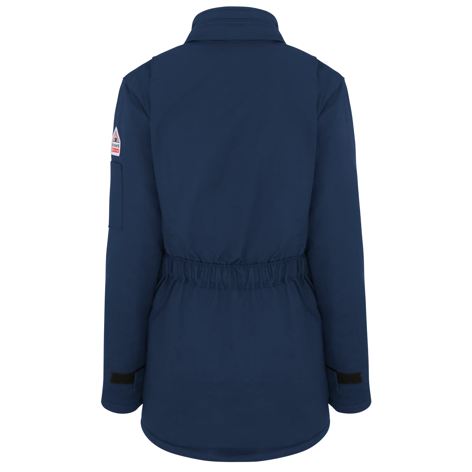 Bulwark  Women's Heavyweight Excel FR® ComforTouch® Insulated Deluxe Parka-Navy - Image 2