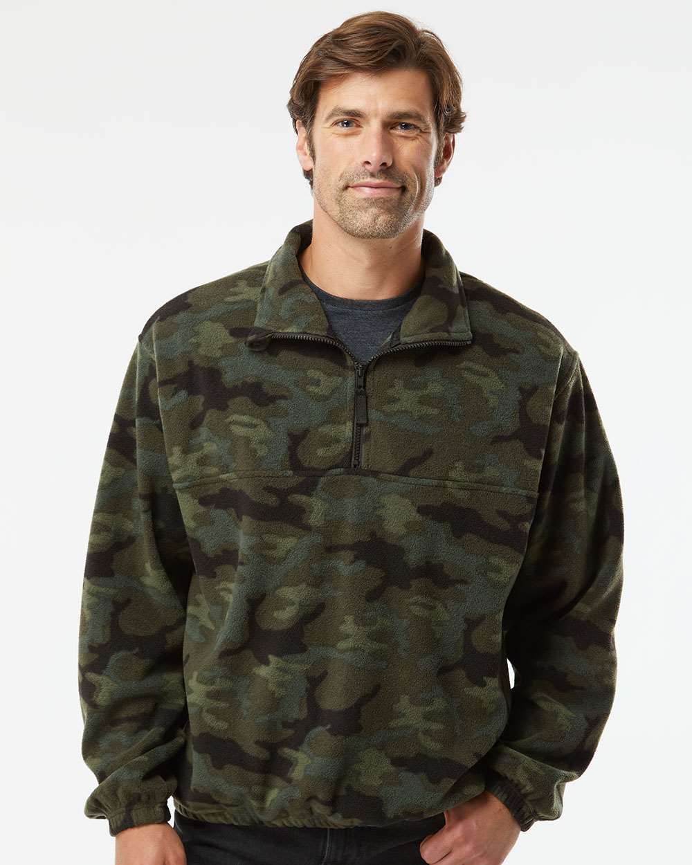 Burnside Polar Fleece Quarter-Zip Pullover - Image 3