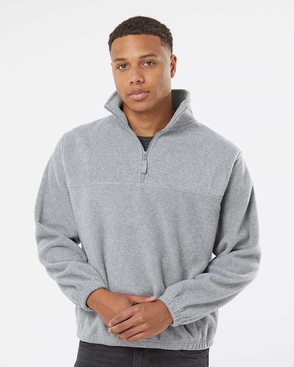 Burnside Polar Fleece Quarter-Zip Pullover - Image 5