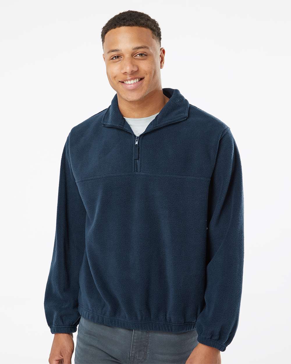 Burnside Polar Fleece Quarter-Zip Pullover - Image 6