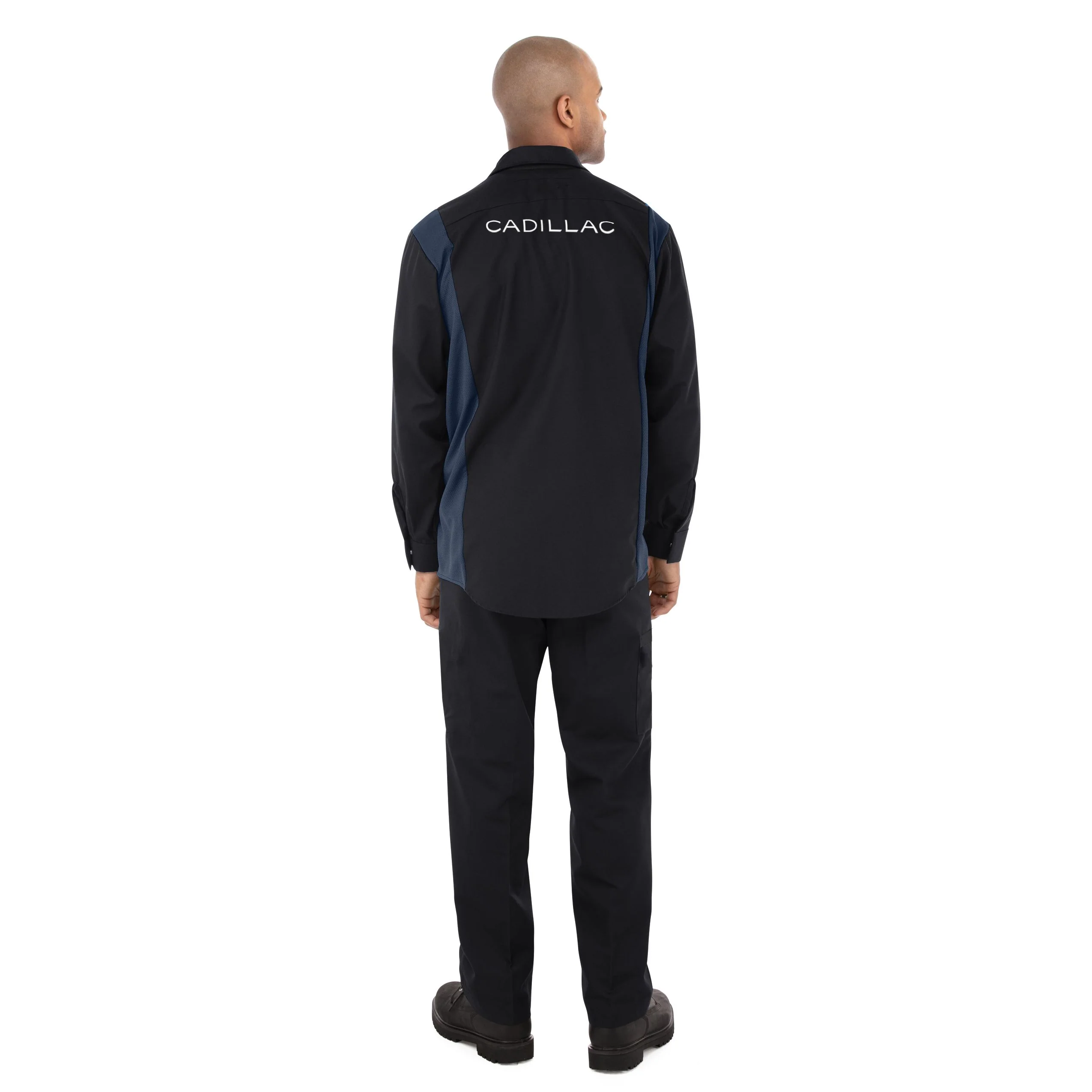 Cadillac Long Sleeve Technician Shirt - Black - SY12CD - Image 4