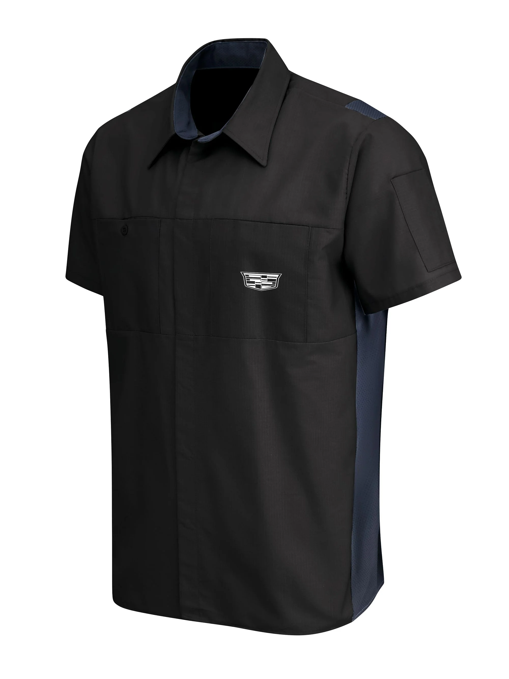 Cadillac Short Sleeve Technician Shirt - Black - SY22CD - Image 4