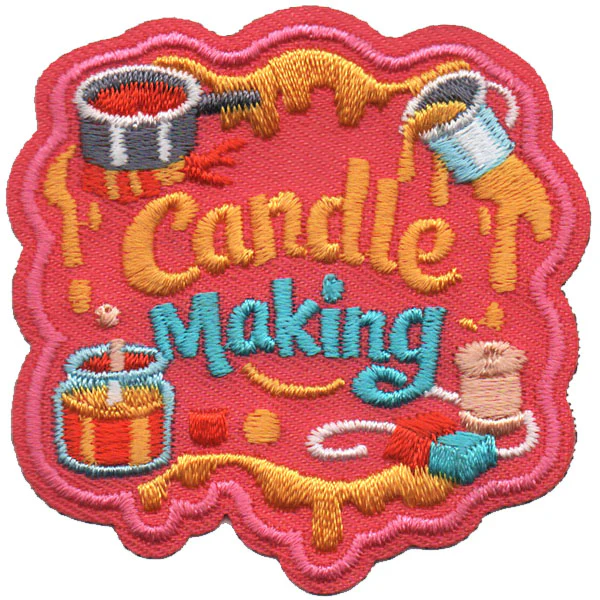 Candle Making Patch Iron On