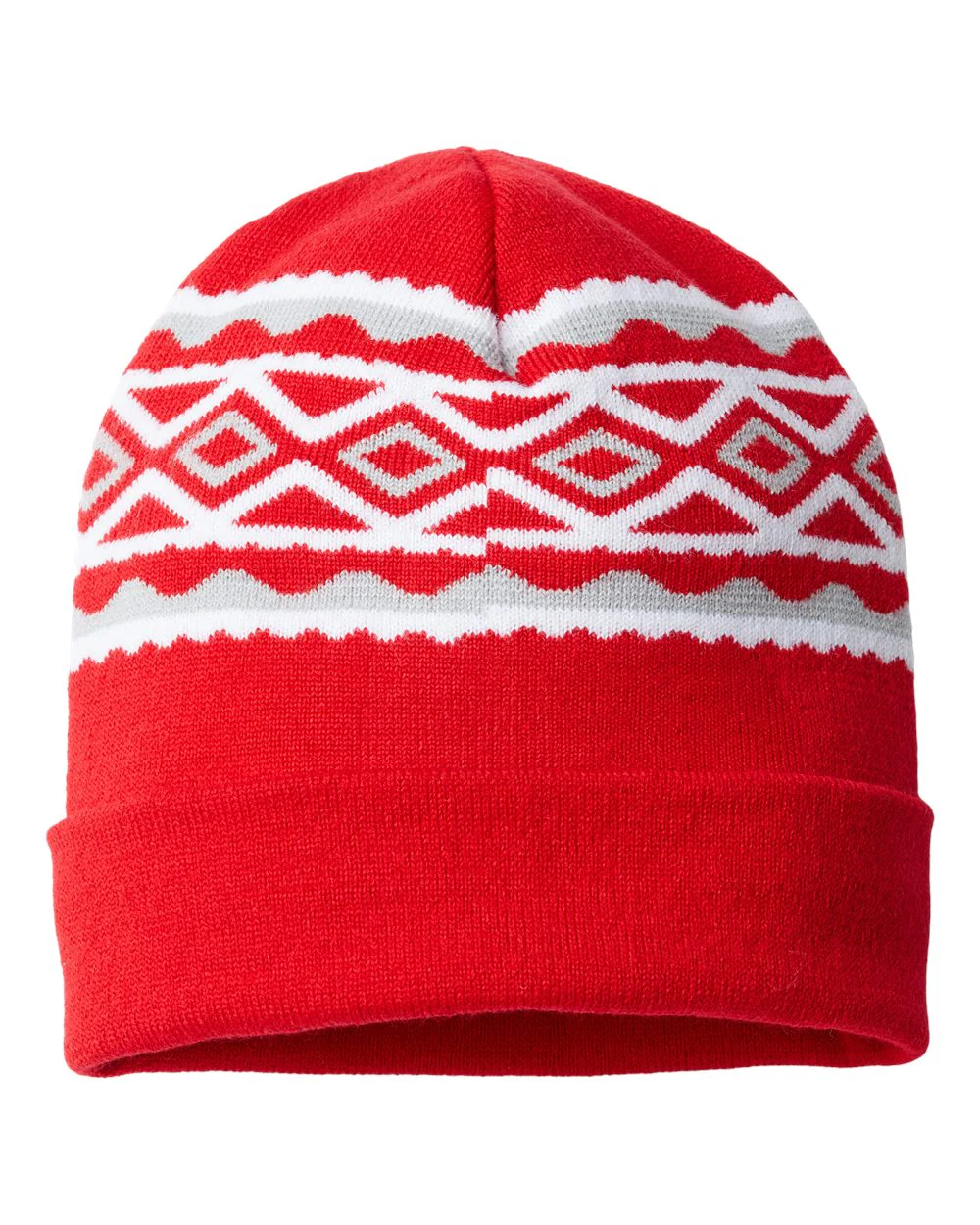 CAP AMERICA - USA- Made Diamond Cuffed Beanie - RKD12 - Image 12
