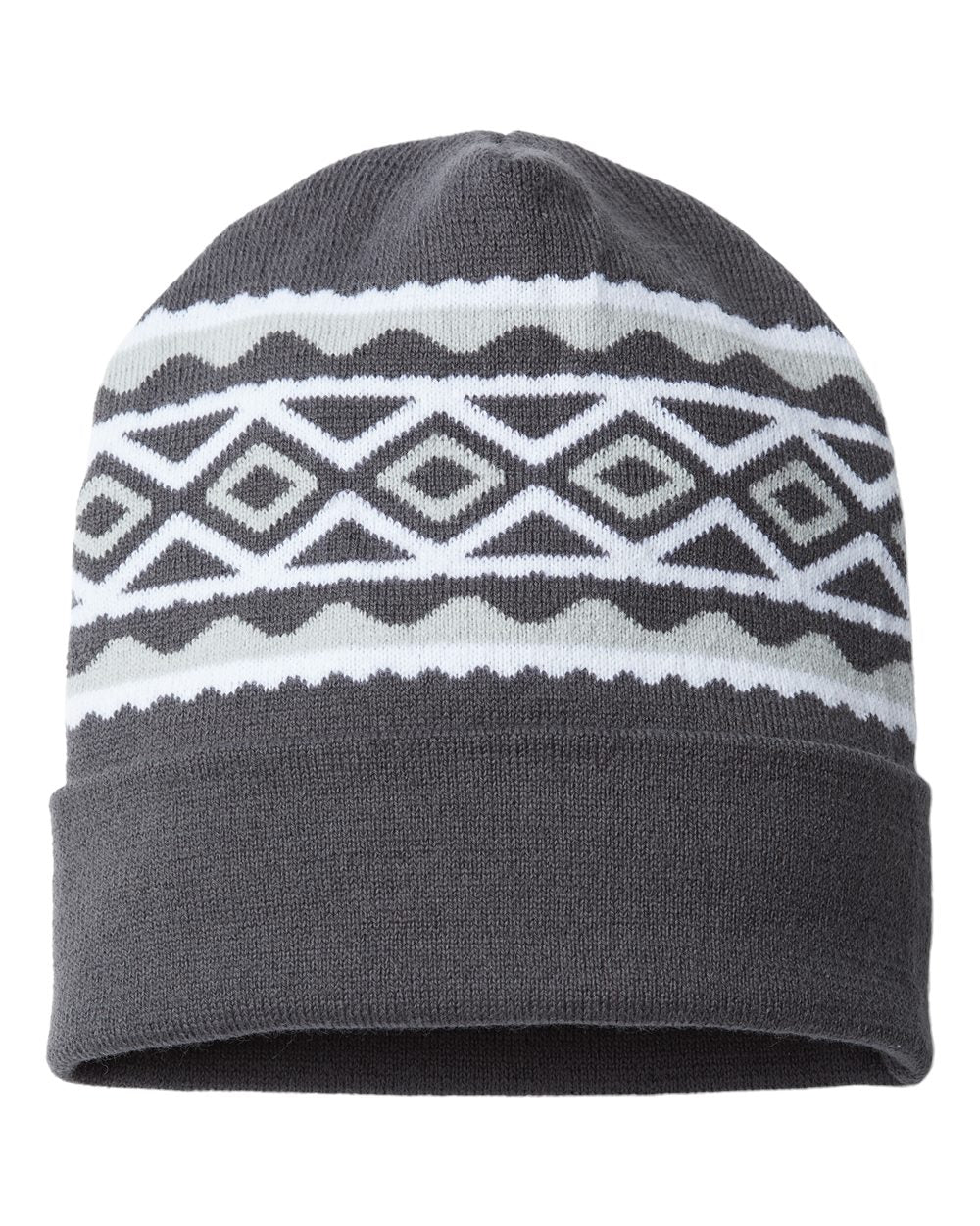 CAP AMERICA - USA- Made Diamond Cuffed Beanie - RKD12 - Image 3