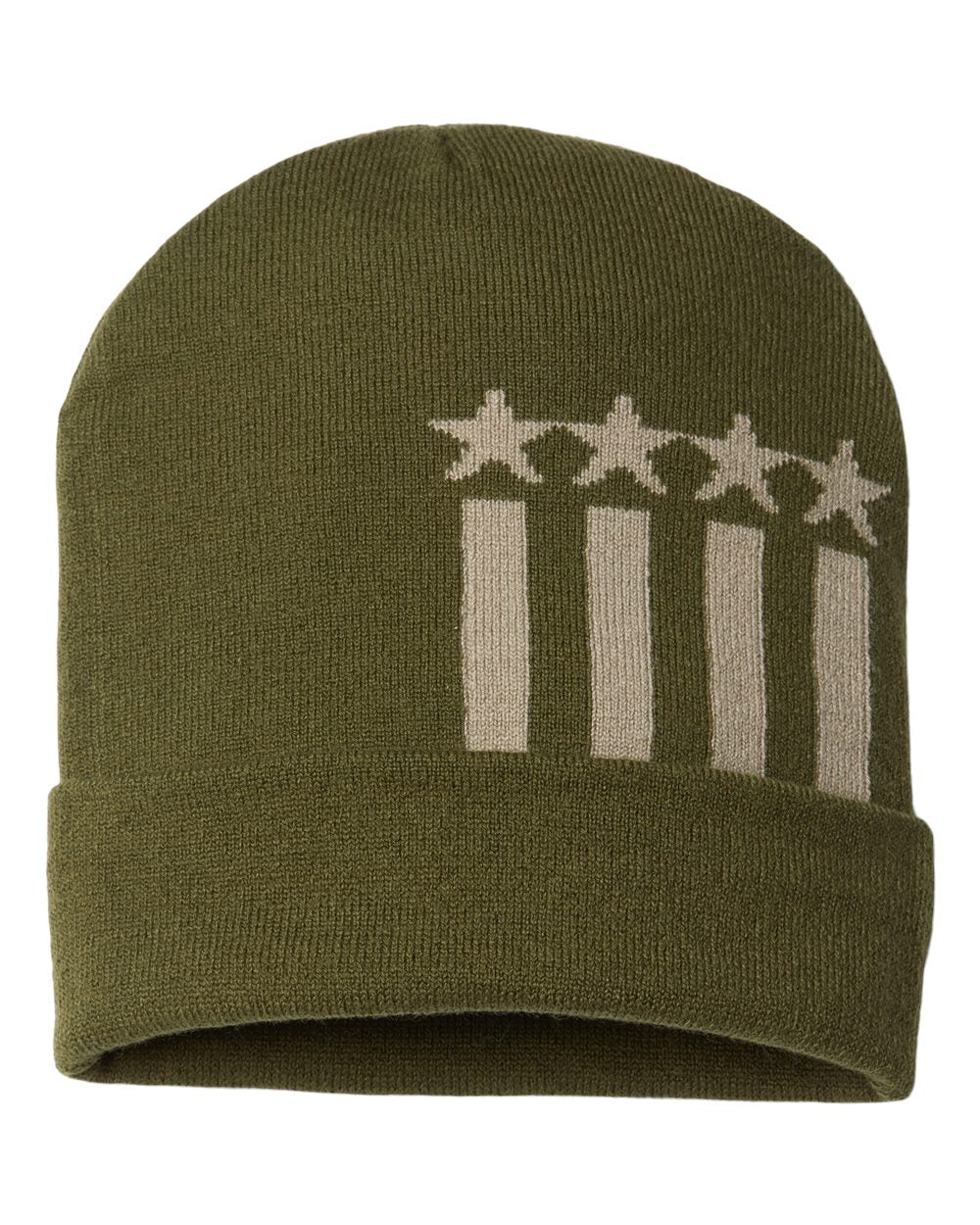 CAP AMERICA - USA-Made Patriotic Cuffed Beanie - RK12 - Image 7