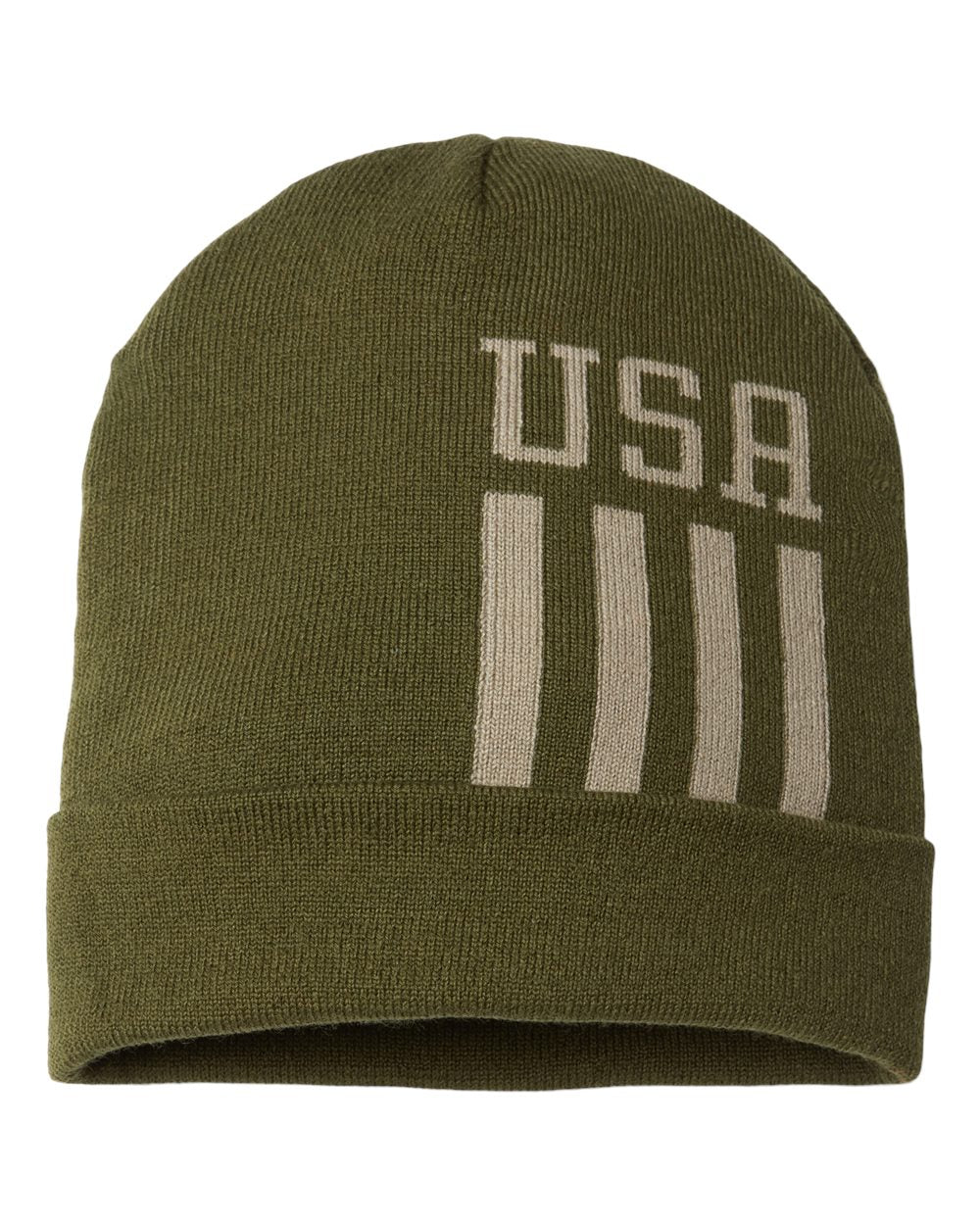 CAP AMERICA - USA-Made Patriotic Cuffed Beanie - RK12 - Image 9